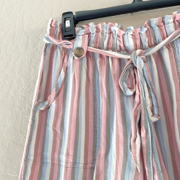 American Eagle Soft Striped Pull On Shorts - Picture 7 of 7